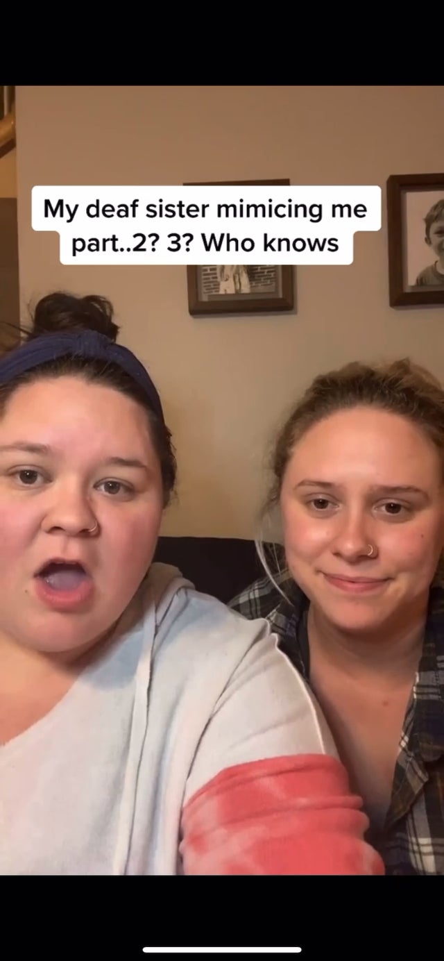 Watch “My deaf sister mimicking me” on&nbsp;YouTube