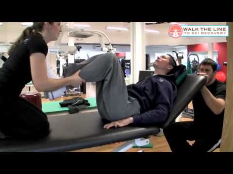 Watch “Kirk C4-C5 quadriplegic Spinal cord injury modified crunch exercise April 2011” on&nbsp;YouTube