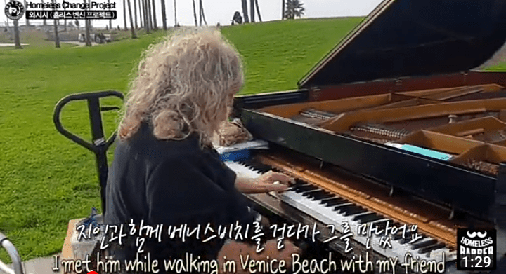 Watch “Amazing improvisational piano performance by a blind homeless man in Los Angeles! Street pianist!” on&nbsp;YouTube