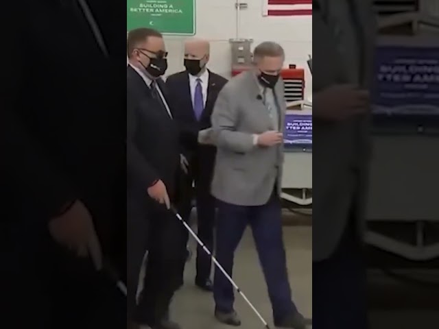 Watch “Joe Biden Leading A Blind Man 😮#shorts #biden #gaffe” on&nbsp;YouTube