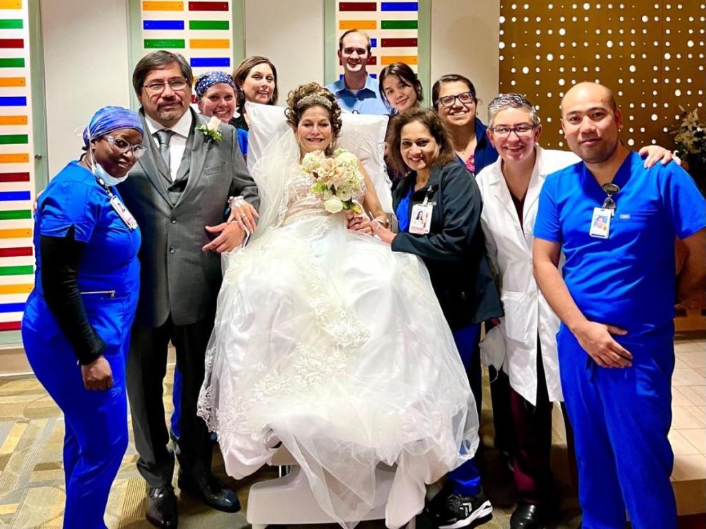 Watch “Houston woman fighting late-stage cancer gets married at Memorial Hermann” on&nbsp;YouTube