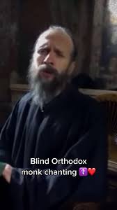Watch “Blind Orthodox Christian monk chanting” on&nbsp;YouTube