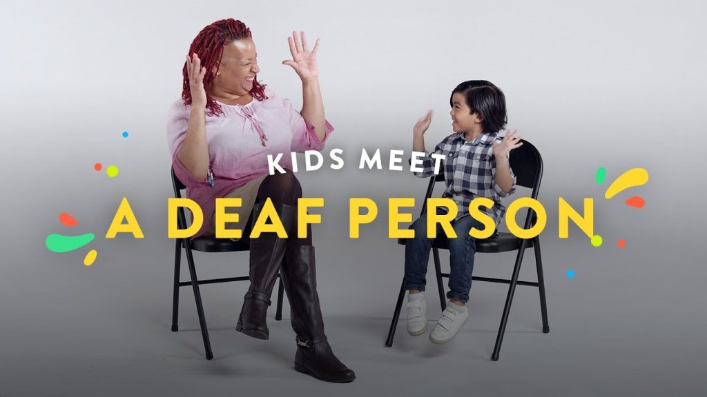 Kids Meet A Deaf Person | Kids Meet | HiHo&nbsp;Kids