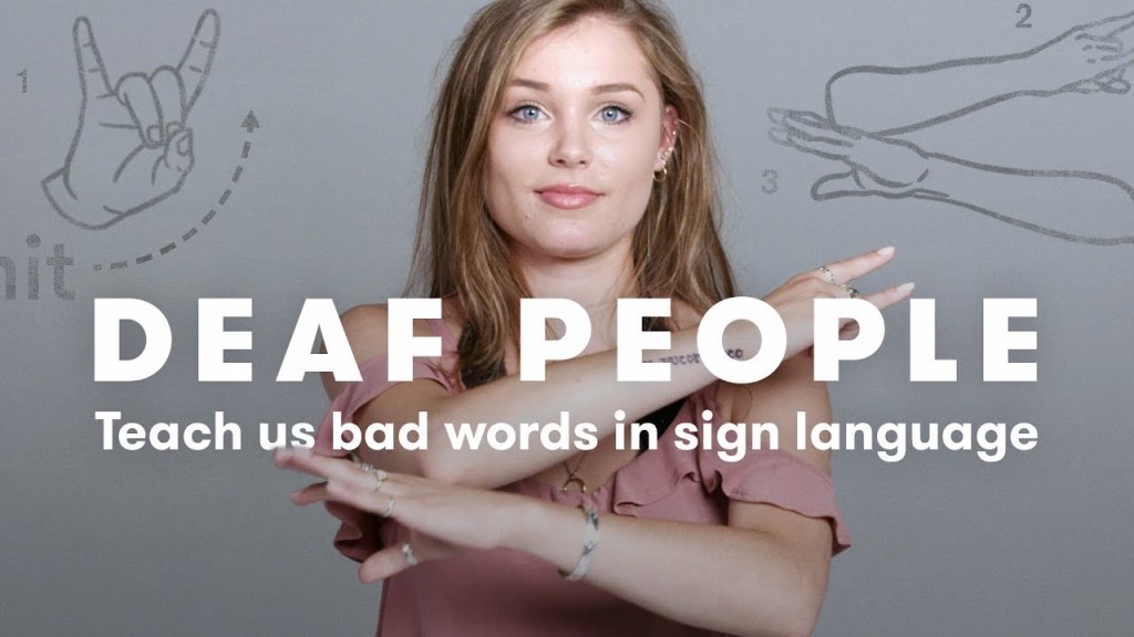 Watch “Deaf People Teach Us Bad Words | Deaf People Tell | Cut” on&nbsp;YouTube