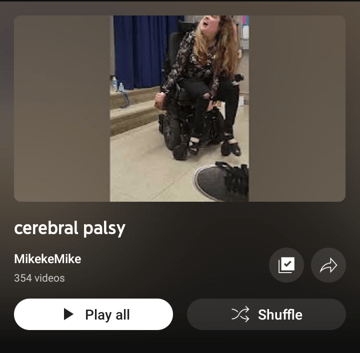 Watch “cerebral palsy” on&nbsp;YouTube