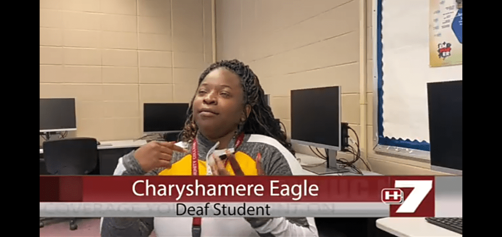 Watch “Deaf Scholar Excels in Office Management Program” on&nbsp;YouTube