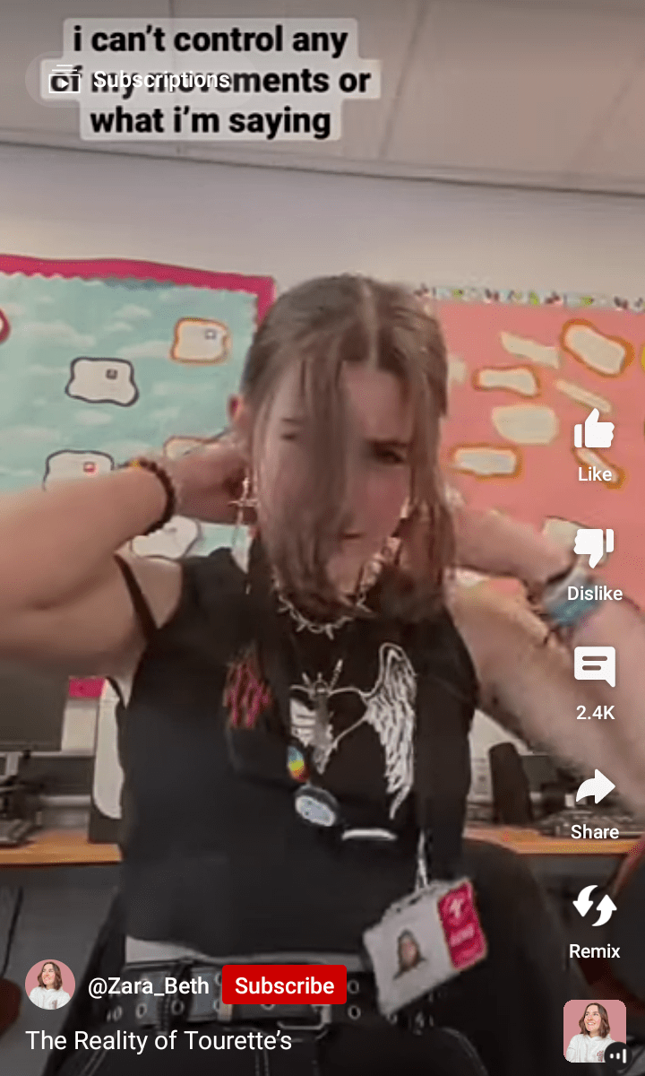 Watch “The Reality of Tourette’s” on&nbsp;YouTube